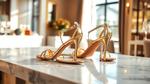 Stylish Gold Heel Sandals for Every Occasion