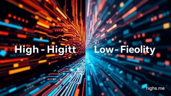 High vs Low Fidelity Prototyping Insights by Peter Qian 2006