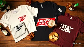 Stylish Miller High Life T-Shirts for Beer Lovers